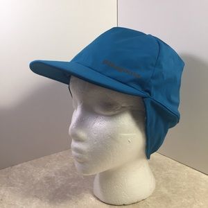 billed hat with ear flaps